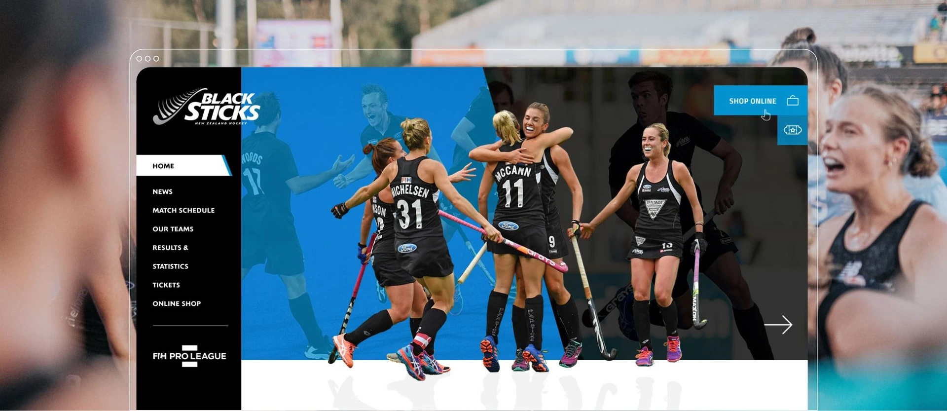 Black Sticks - prikaz izrađenog rješenja